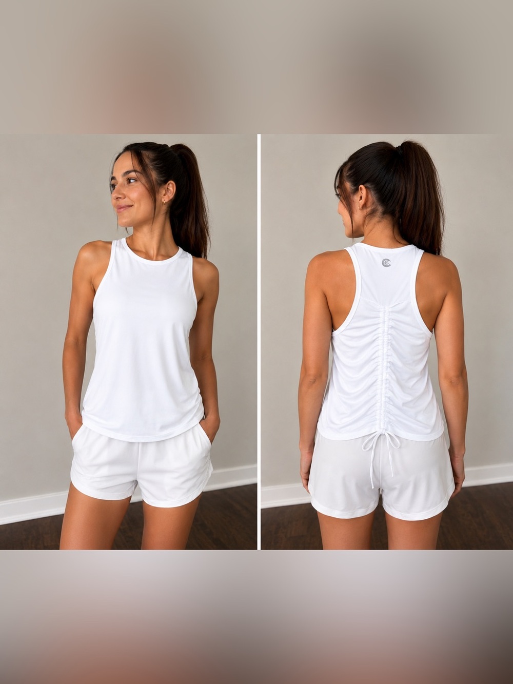 Johnny Was Calme Ease Racerback Tank Size XL